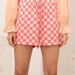 20Dresses Women Checked Shorts-picture-25