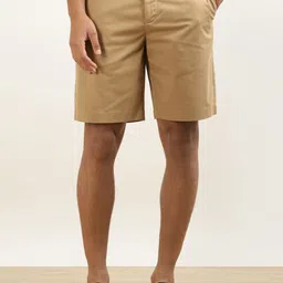 Andamen Men Mid-Rise Cotton Chino Shorts-picture-35