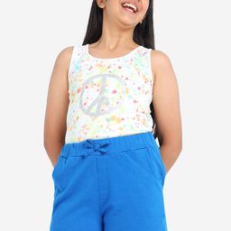 BONKIDS Girls Mid-Rise Skinny Fit Cotton Shorts-picture-36