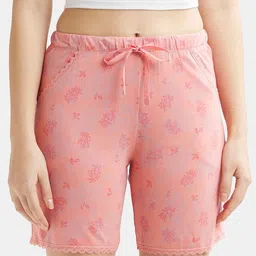 Jockey Printed Micro Modal Cotton Relaxed Fit Shorts -RX10-picture-37