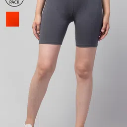 Apraa & Parma Women Slim Fit Cycling Sports Shorts-picture-13