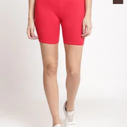GRACIT Women Pack Of 2 Skinny Fit Cycling Sports Shorts-picture-30