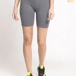 GRACIT Women Pack Of 2 Skinny Fit Biker Shorts-picture-21