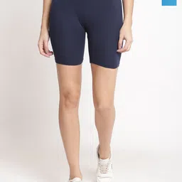 GRACIT Women Pack Of 2 Skinny Fit Biker Shorts-picture-23