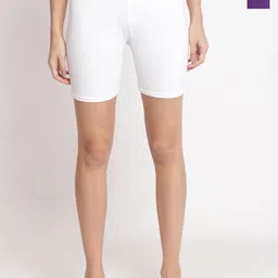 GRACIT Women Pack Of 2 Skinny Fit Biker Shorts-image-13