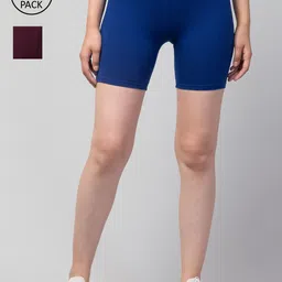 Apraa & Parma Women Slim Fit Cycling Sports Shorts-picture-18