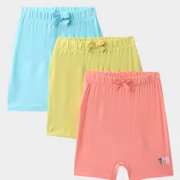 MiArcus Kids Multicolor Regular Shorts Pack of 3-picture-38