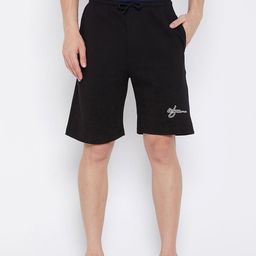 Wear Your Mind Men Black Mid-Rise Sports Shorts-picture-25