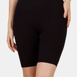 Soie Women Skinny Fit Quick Dry Training Or Gym Sports Shorts-picture-2