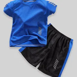 INCLUD Boys Printed T-shirt with Shorts image 1