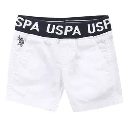 U.S. Polo Assn. Kids Colourblocked Cotton Regular Shorts-picture-14