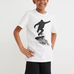 H&M Boys Black Solid Regular Sweatshirt Shorts-picture-27