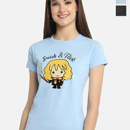 Fabflee Pack Of 3 Printed Cotton T-shirts image 1