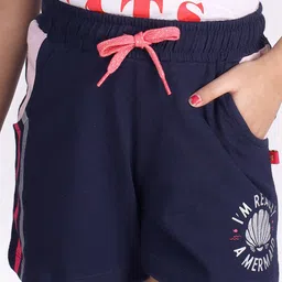 3PIN Girls Printed Mid-Rise Cotton Shorts-image-50