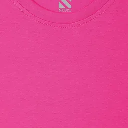 NUSYL Girls Typography Printed T-shirt image 3