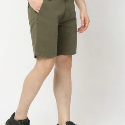 SPYKAR Men Mid-Rise Shorts image 3