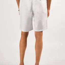 KINGDOM OF WHITE Men Mid-Rise Regular Fit Shorts image 3