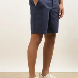 Andamen Men Mid-Rise Slim Fit Casual Shorts image 3