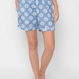 FashionRack Women High-Rise Printed Lounge Shorts Pack of 2 image 2