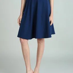 BAESD Above Knee Length Flared Skirt image 2