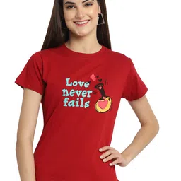 Fabflee Pack Of 4 Printed Cotton T-Shirts image 4