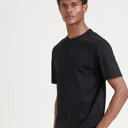 Marks & Spencer Round Neck Pure Cotton T-shirt image 2