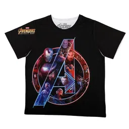 Marvel by Wear Your Mind Boys Set Of 3 Red Printed T-shirt image 5