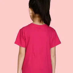 NUSYL Girls Typography Printed T-shirt image 4