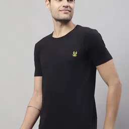 mack jonney VIMAL JONNEY Round Neck Cotton T-shirt image 2