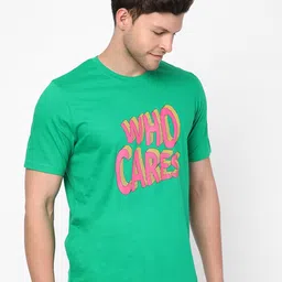 R&B Typography Printed Cotton T-shirt image 4