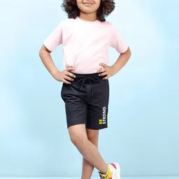 NUSYL Boys Printed Mid Rise Cotton Shorts image 2