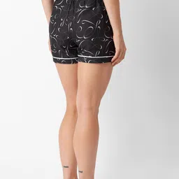FashionRack Women Pack Of 2 Printed Lounge Shorts image 3