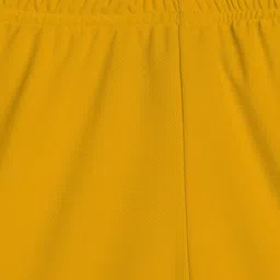 TINY HUG Boys Mustard Yellow High-Rise Shorts image 2