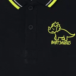R&B Boys Solid Polo Collar T-shirt image 5