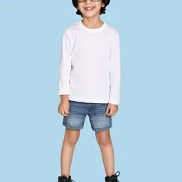 NUSYL Boys Pack of 2 Solid T-shirts image 5