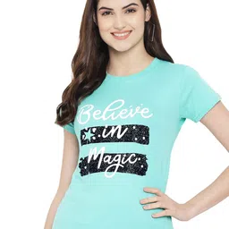 Fabflee Pack Of 4 Printed Cotton T-Shirts image 2