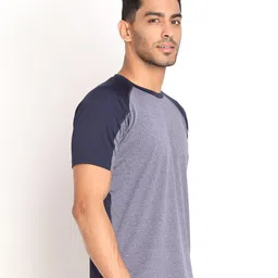 Chkokko Men Blue T-shirt image 5