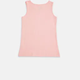 Pantaloons Junior Girls Black & Pink Typography Printed T-shirt image 2