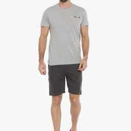 Force NXT Men Mid Rise Cotton Shorts image 2