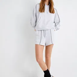 Koton Women Mid Rise Shorts image 2