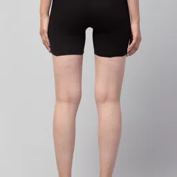 Apraa & Parma Pack of 3 Slim Fit Cycling Cotton Sports Shorts image 3