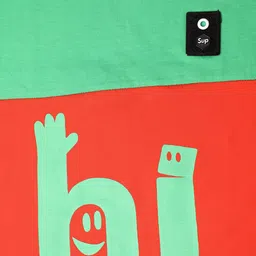 V-Mart Boys Colourblocked Pure Cotton T-shirt with Shorts image 2