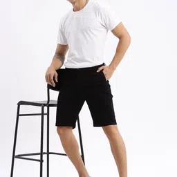 SHOWOFF Men Slim Fit Low-Rise Shorts image 5