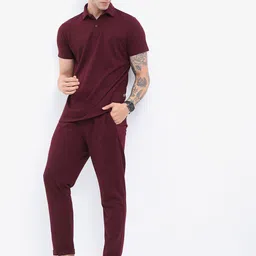 HIGHLANDER Men Popcorn Structured Regular Fit T-shirt-picture-38