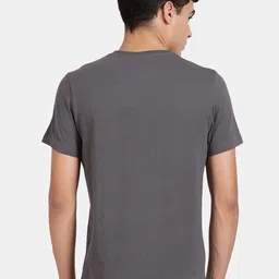 t-base Typography Printed Casual Cotton T-shirt image 2