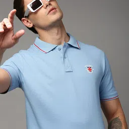 ONN Polo Collar Casual Pure Combed Cotton  T-shirt-picture-40