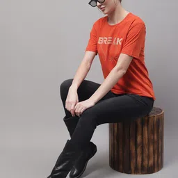 mack jonney VIMAL JONNEY Pack Of 2 Typography Printed Cotton T-shirts image 2