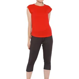 appulse Pack Of 2 Cap Sleeves Cotton Running Sports T-shirt image 3