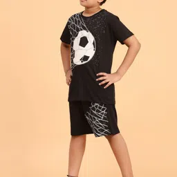 Ninos Dreams Boys Printed T-shirt with Shorts image 3