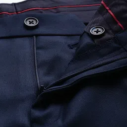 Raymond Men Textured Slim Fit Formal Trousers image 5